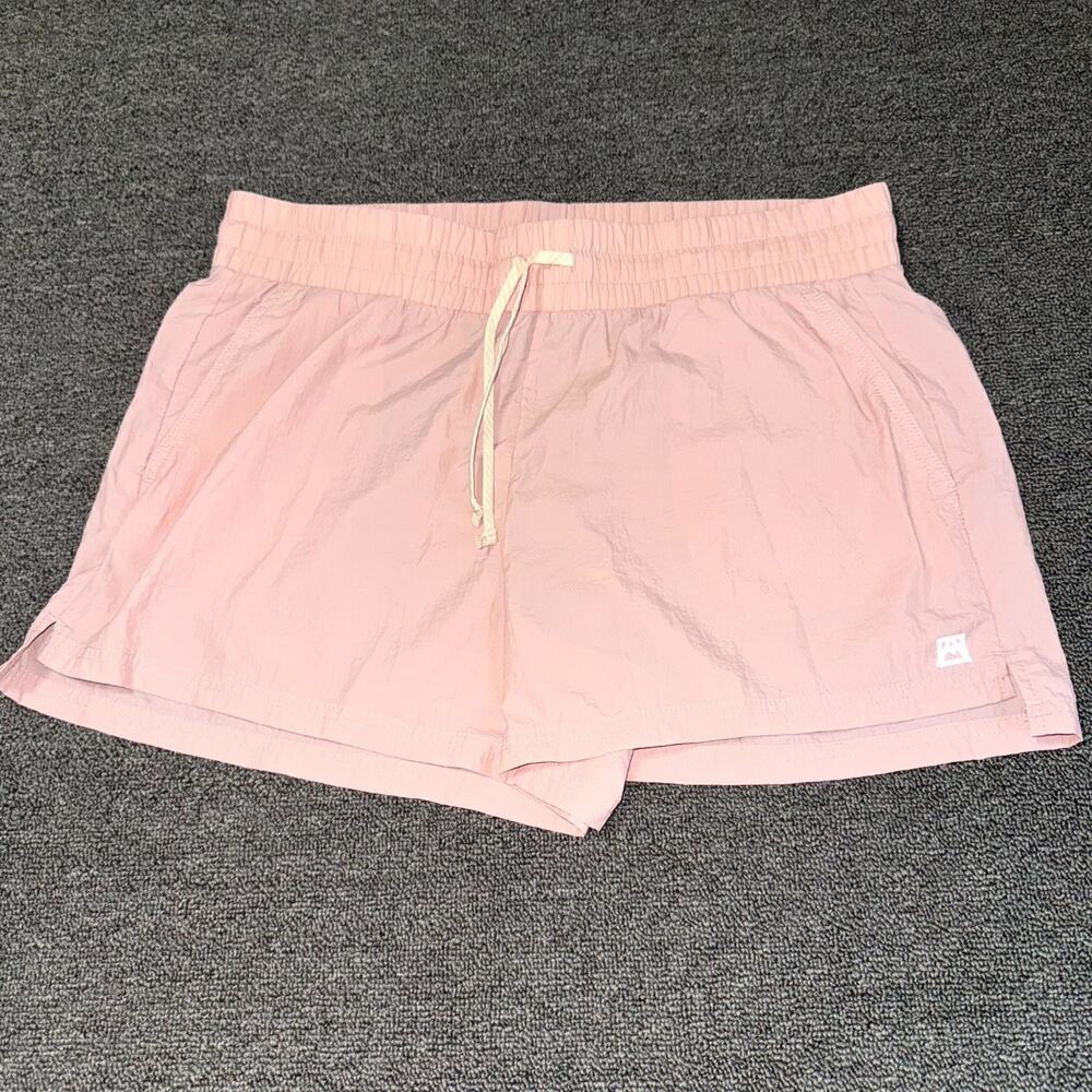 Avalanche Outdoor Supply Shorts Women Large Pink Elastic Drawstring Waist Active
